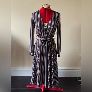 Reserved striped dress